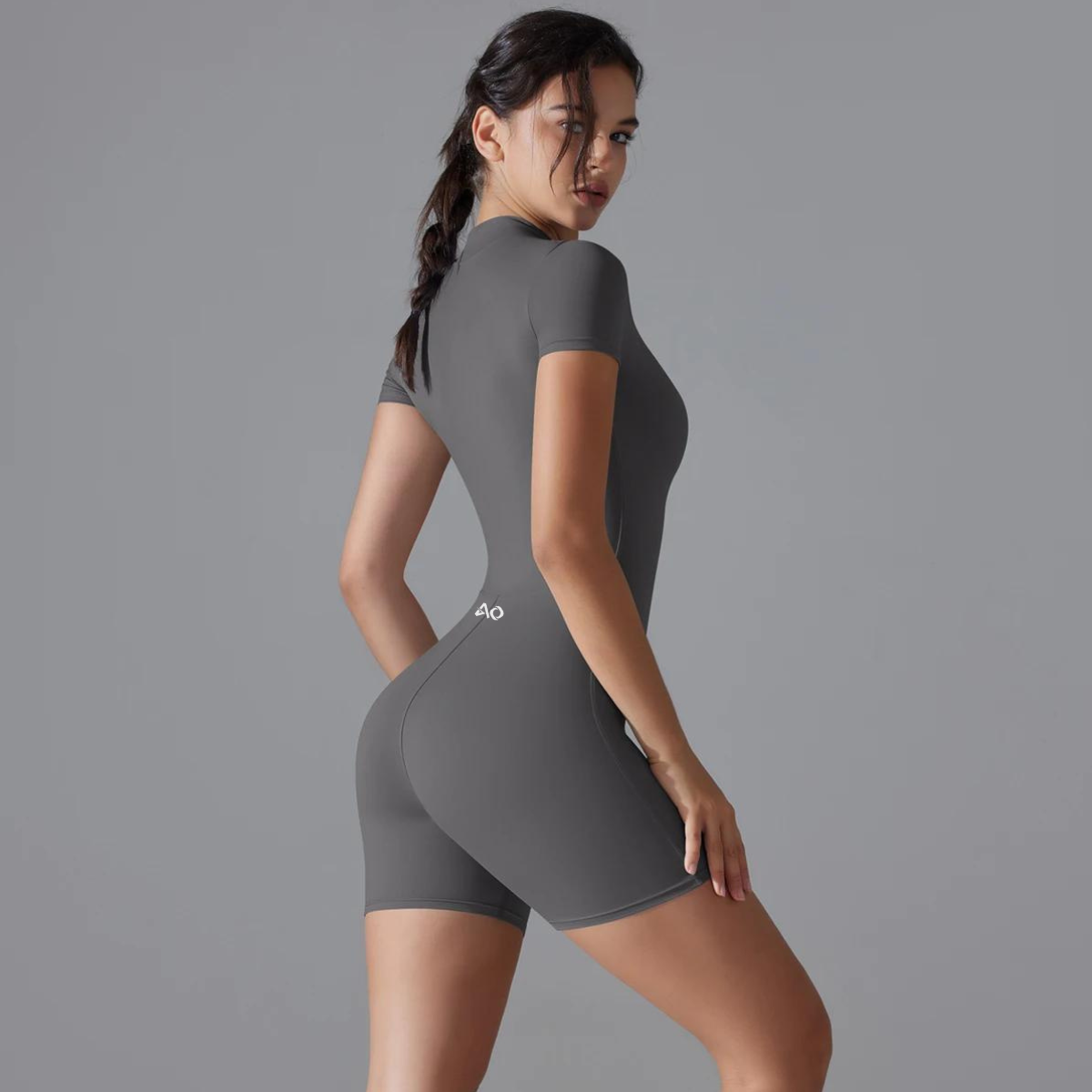 Grey Equilibrium Bodysuit