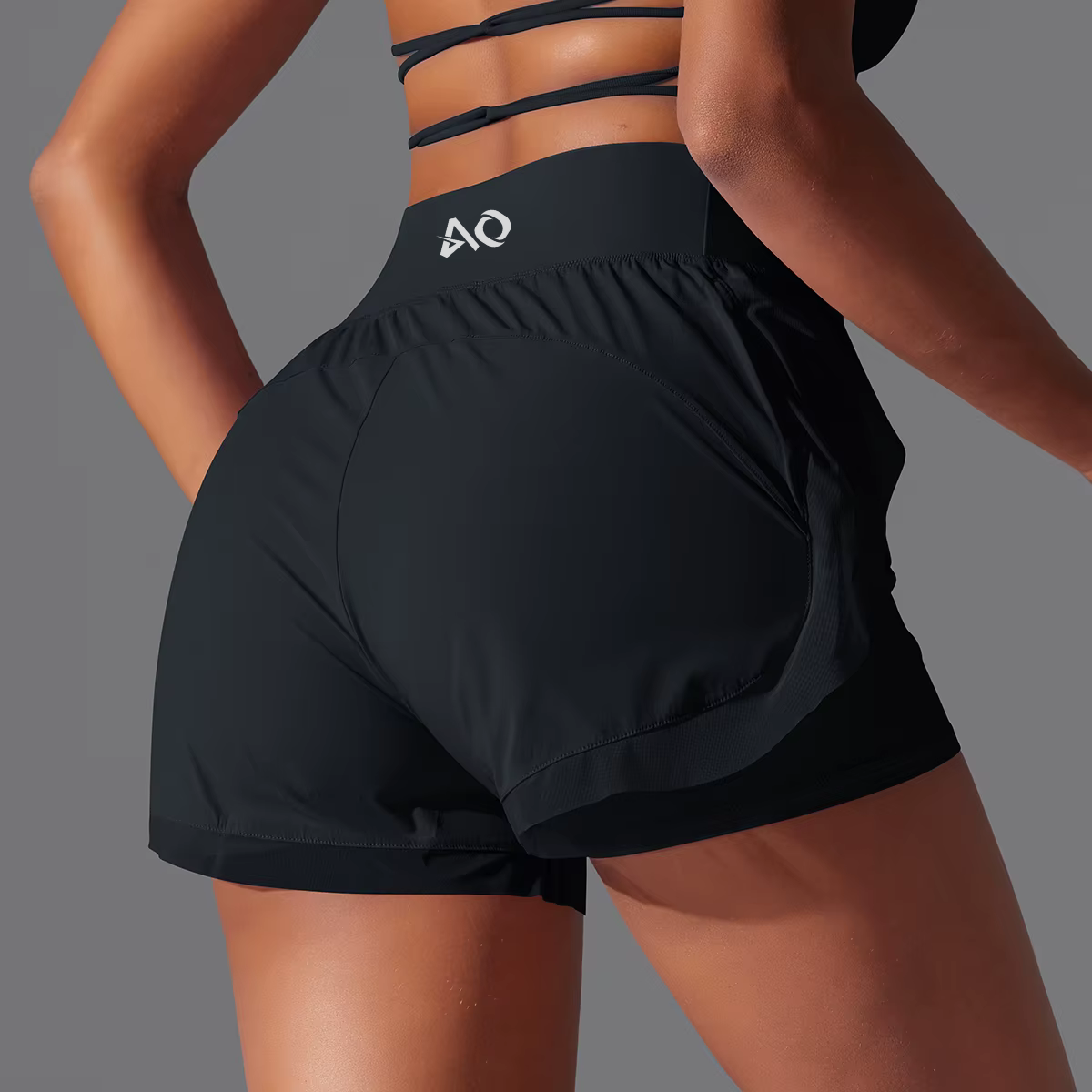 Black Flex Shorts