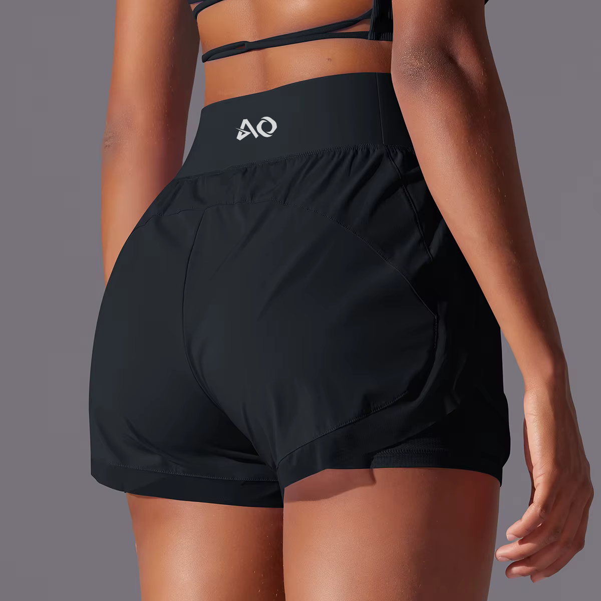 Black Flex Shorts