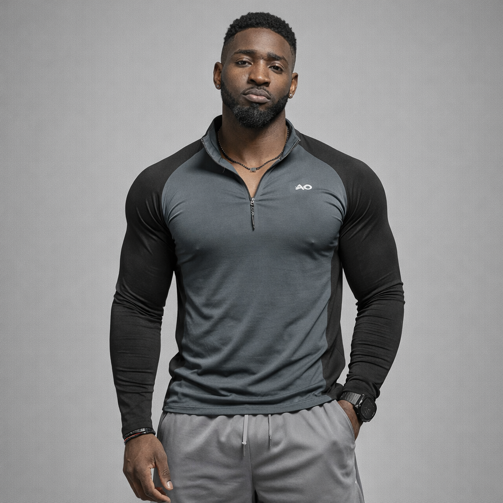 Black-Grey Apex™ T-Shirt – ActiveOne