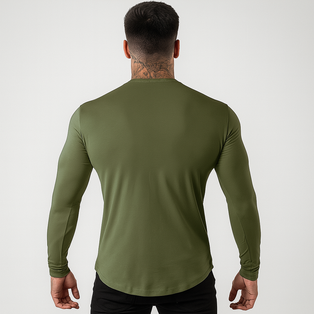 Green Long Sleeve T-Shirt