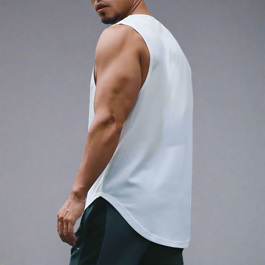White Prime Tank Top