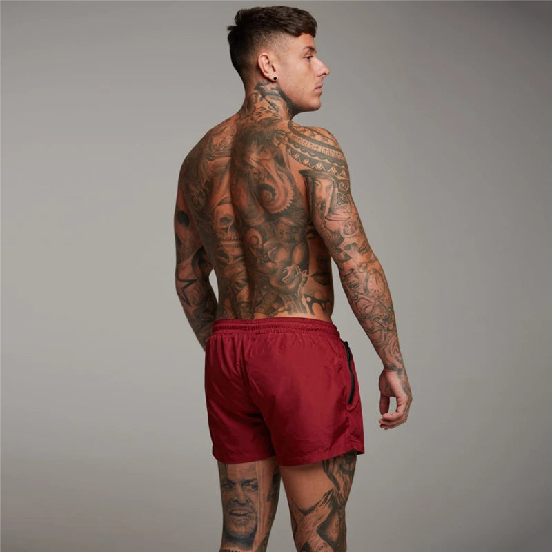 Red IronForm Shorts
