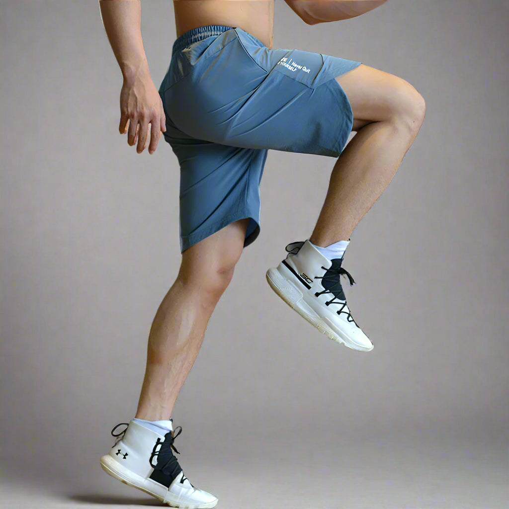 Light Blue Brave Shorts