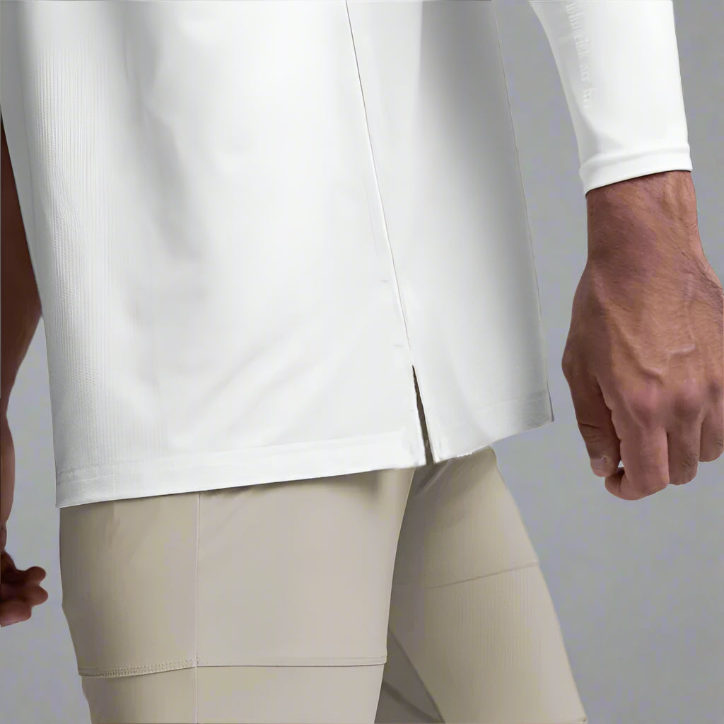 White Iron Core Tank Top