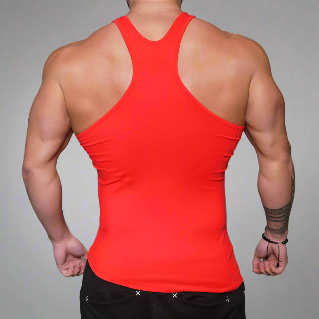 Red Power Fit Tank Top