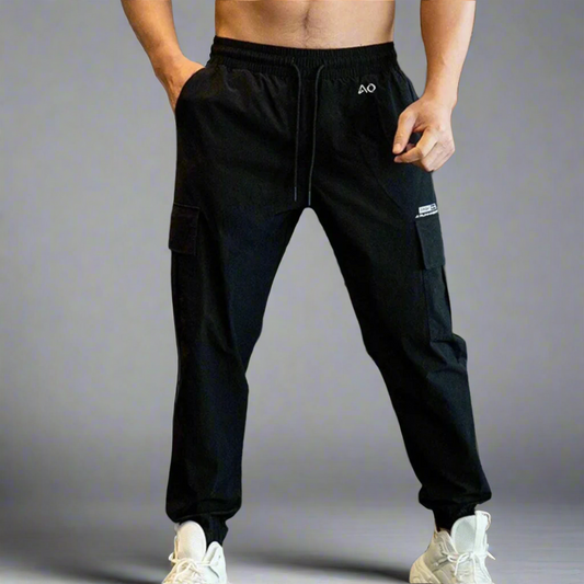 Black Casual Joggers