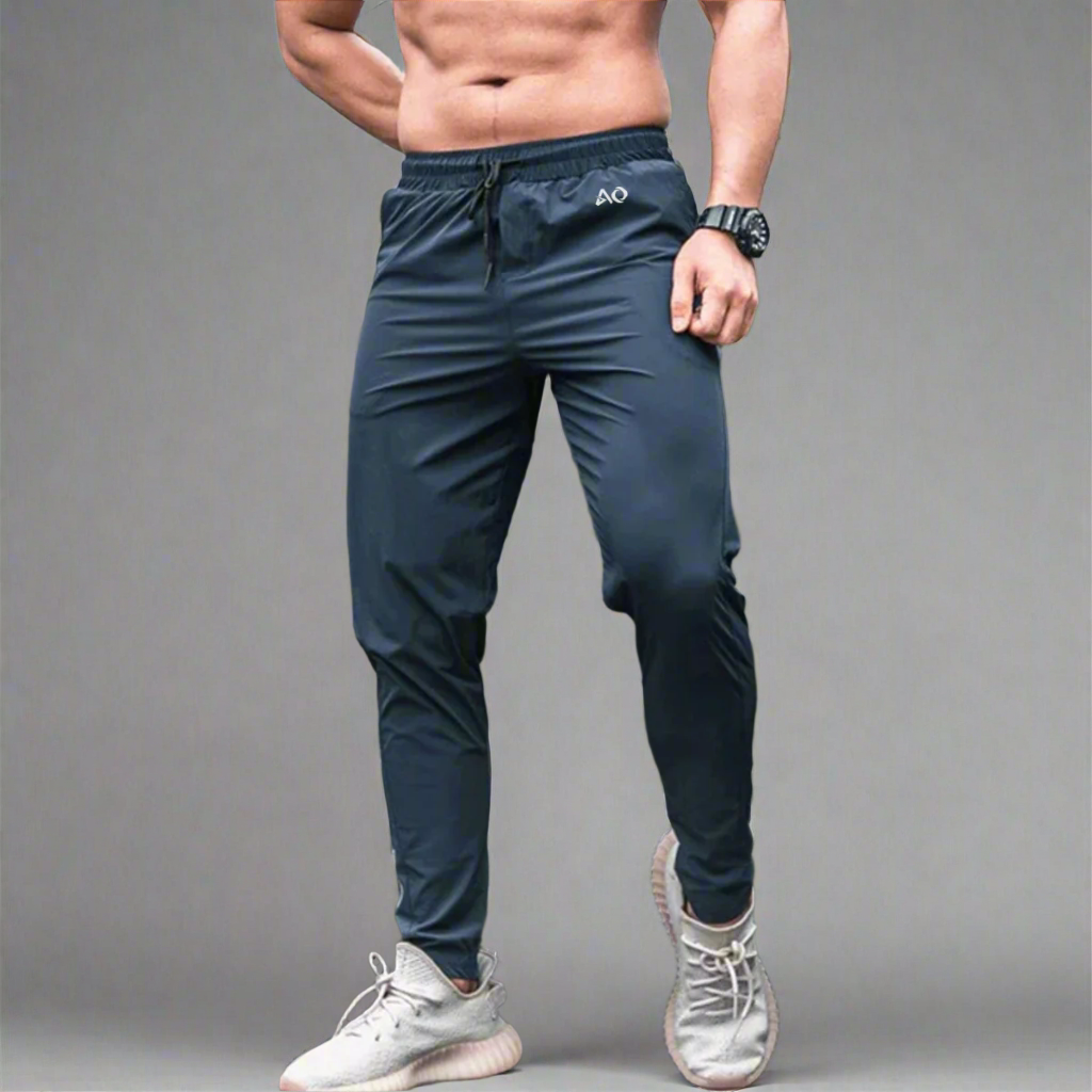 Navy Sport Run Joggers
