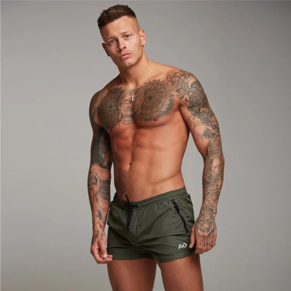 Green TitanFlex Shorts