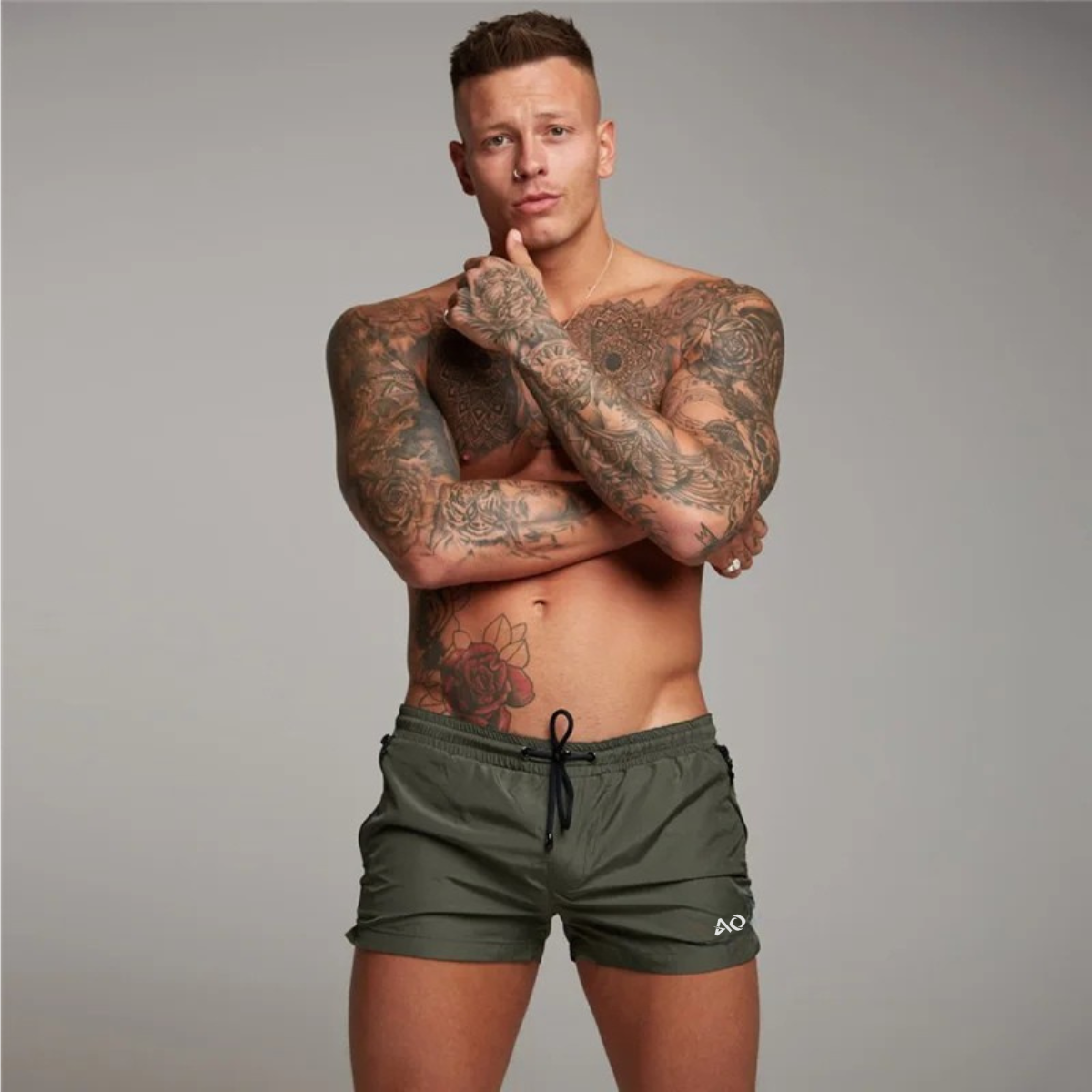 Green TitanFlex Shorts