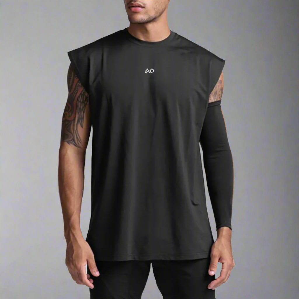 Black Iron Core Tank Top