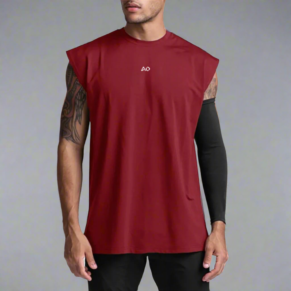Red Iron Core Tank Top