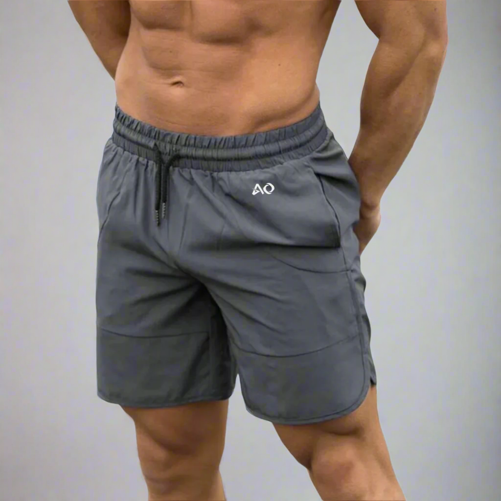 Gray Grip Shorts