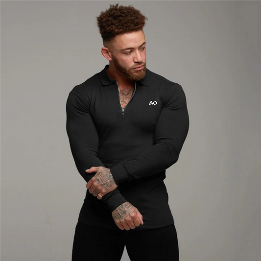 Black Urban Long Sleeve T-Shirt