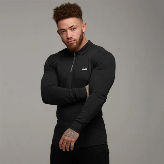 Black Urban Long Sleeve T-Shirt