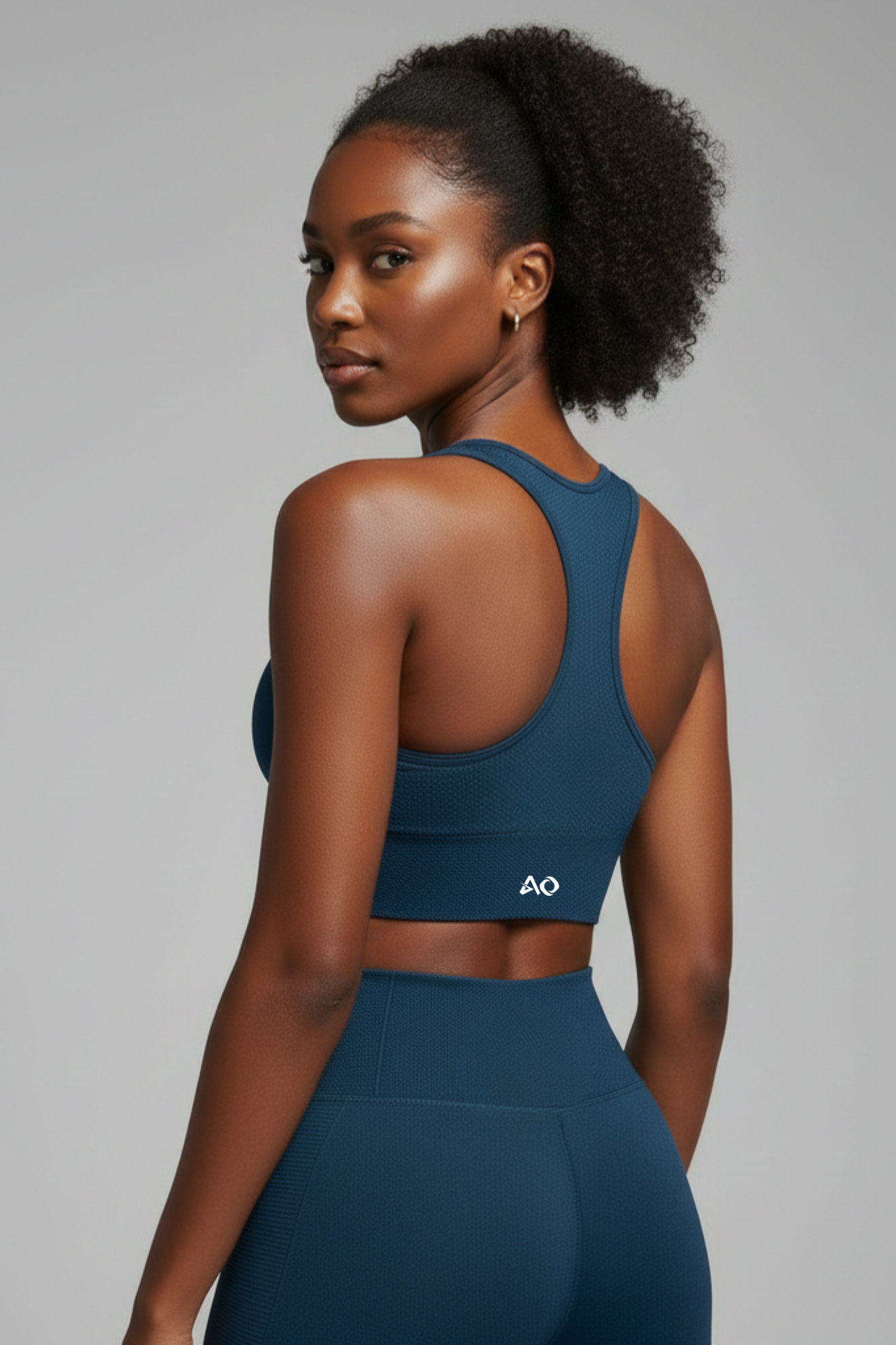 Blue Seamless Move™ Sports Bra
