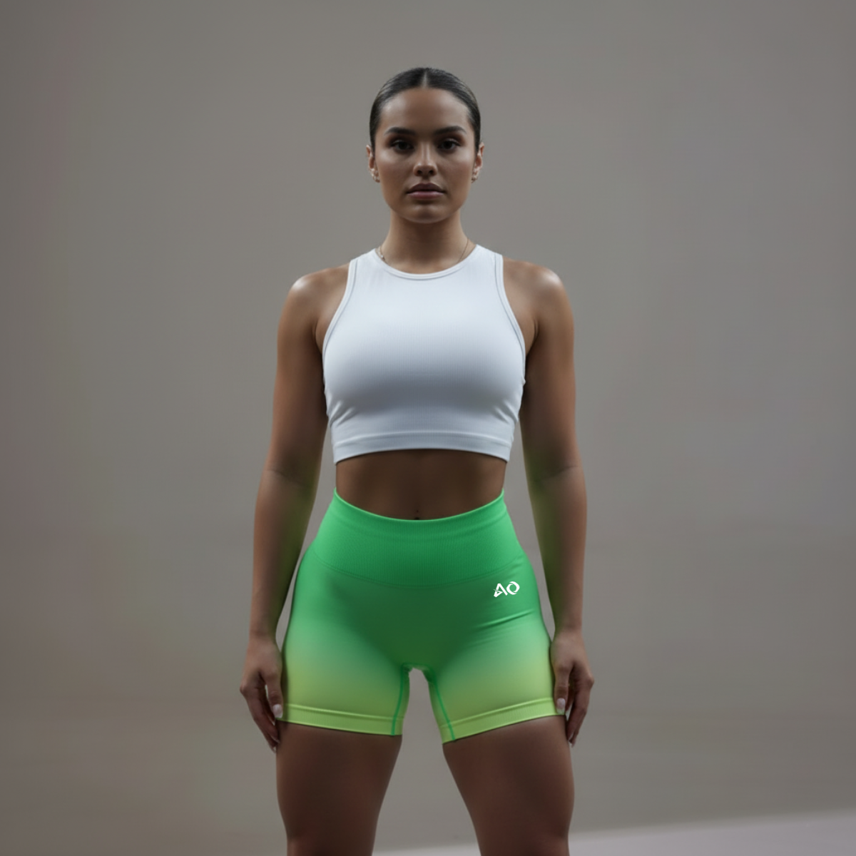 Forme™ Seamless Neon Green Shorts