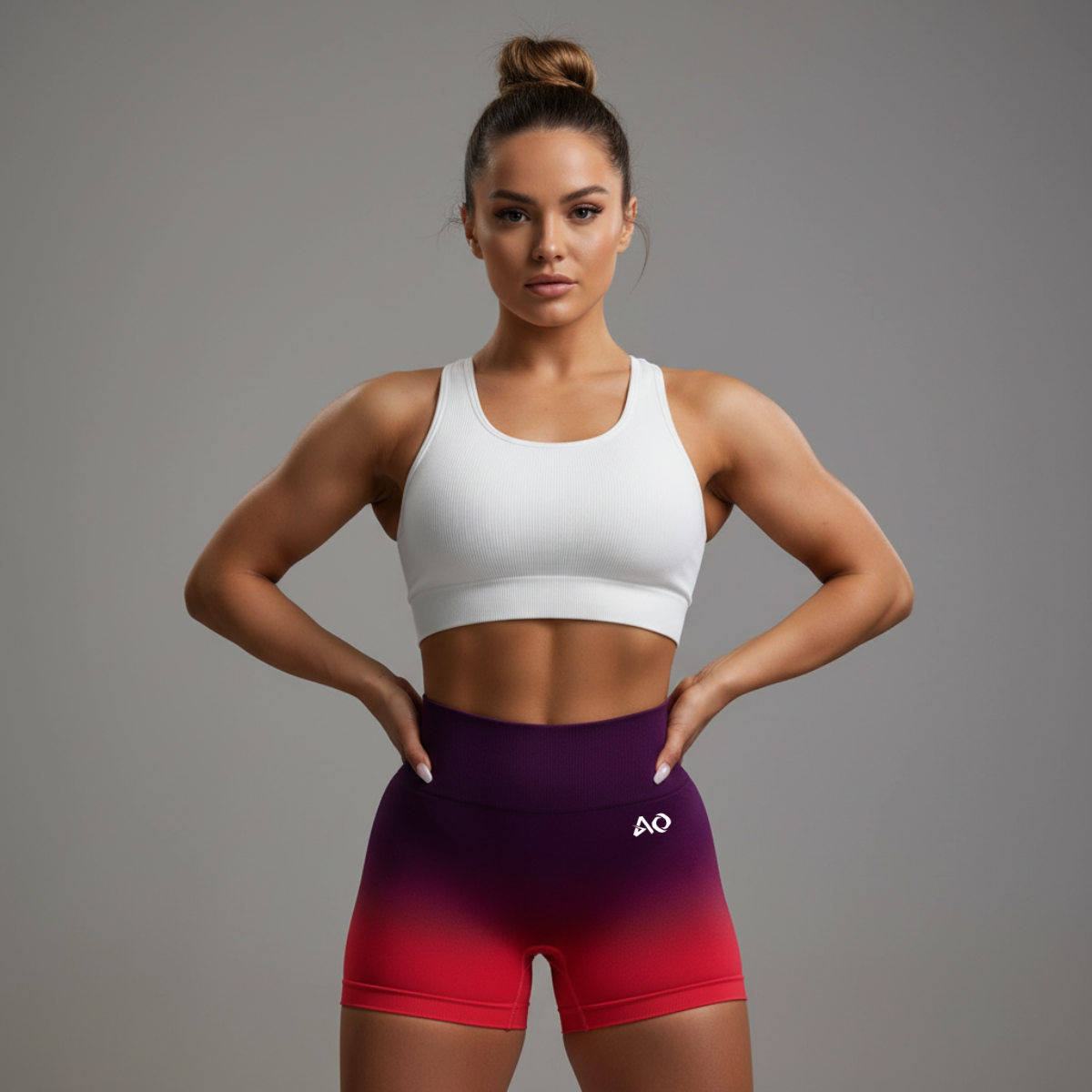 Forme™ Seamless Red Shorts