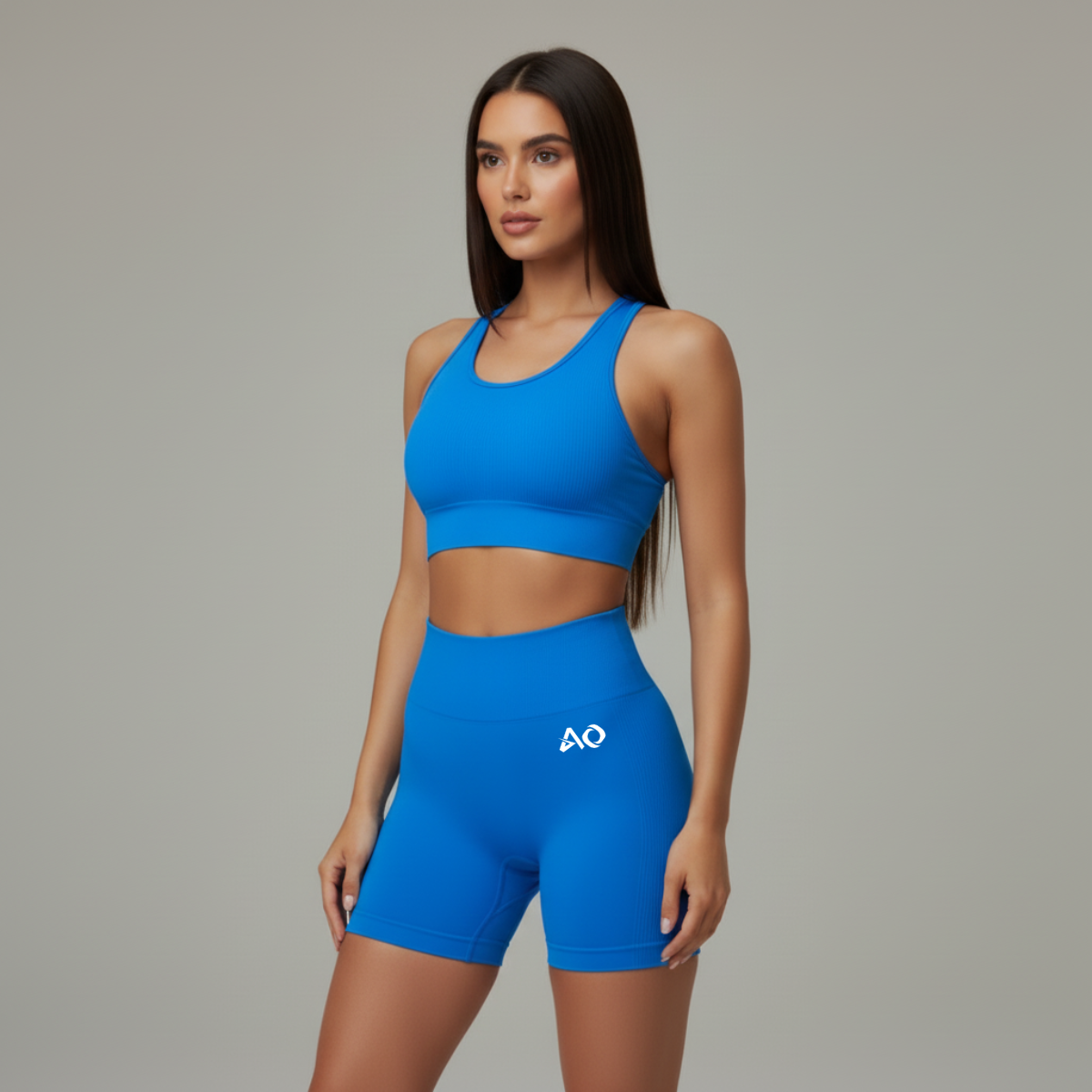 Blue PureForm™ Seamless Shorts