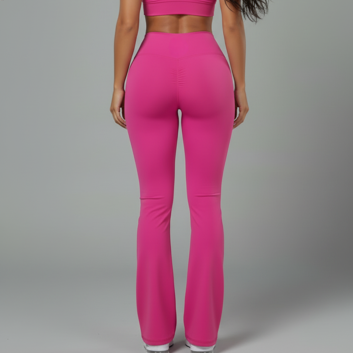 Pink Bell-bottoms Joggers