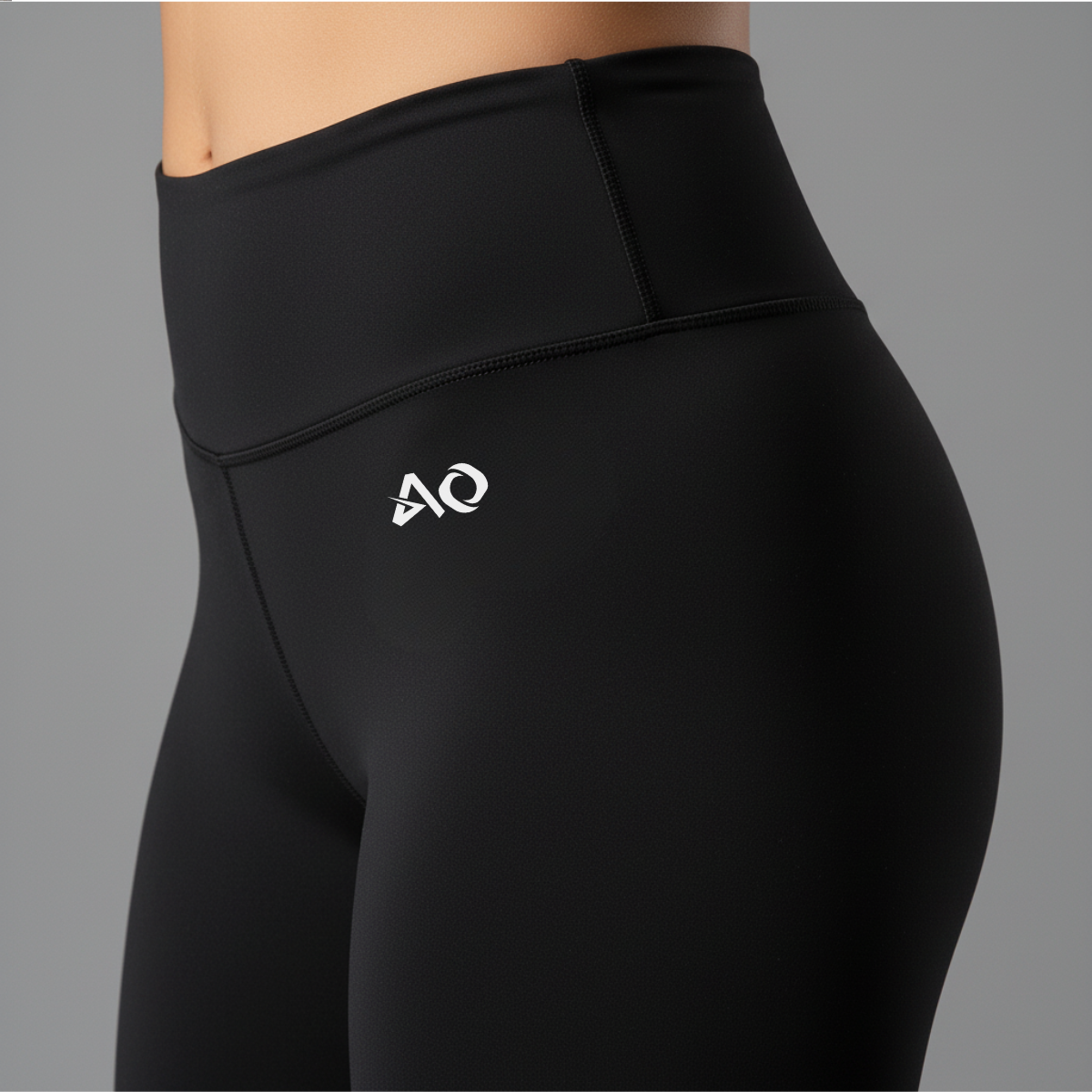 Black Bell-bottoms Joggers