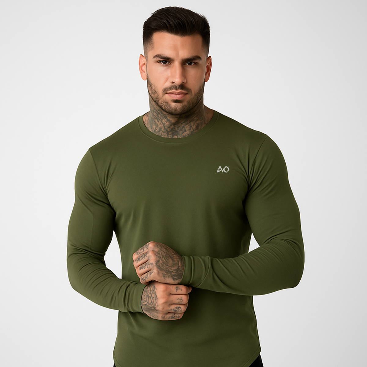 Green Long Sleeve T-Shirt