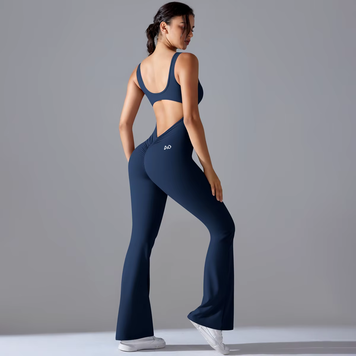 Navy Velocity Bodysuit