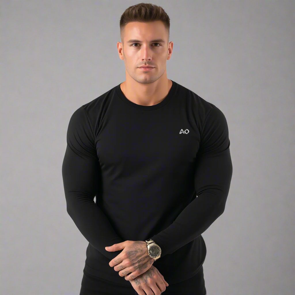 Black Long Sleeve T-Shirt