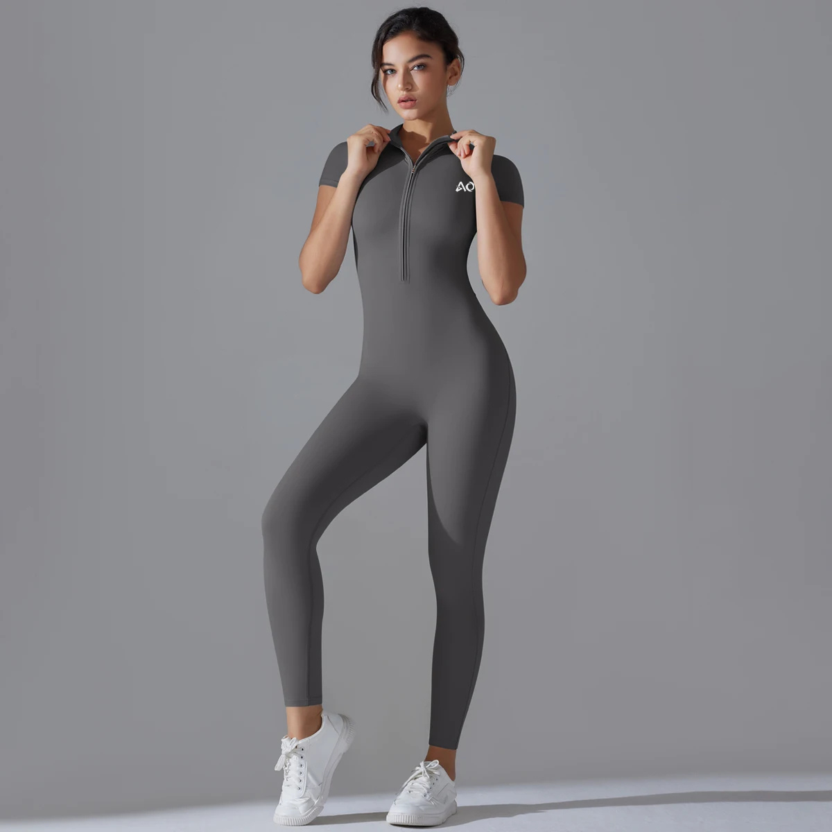 Grey Zen Bodysuit