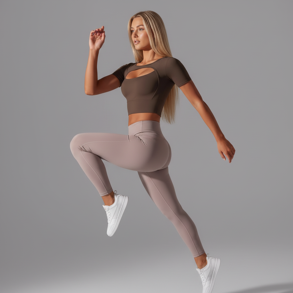 Dynamic athletic pose