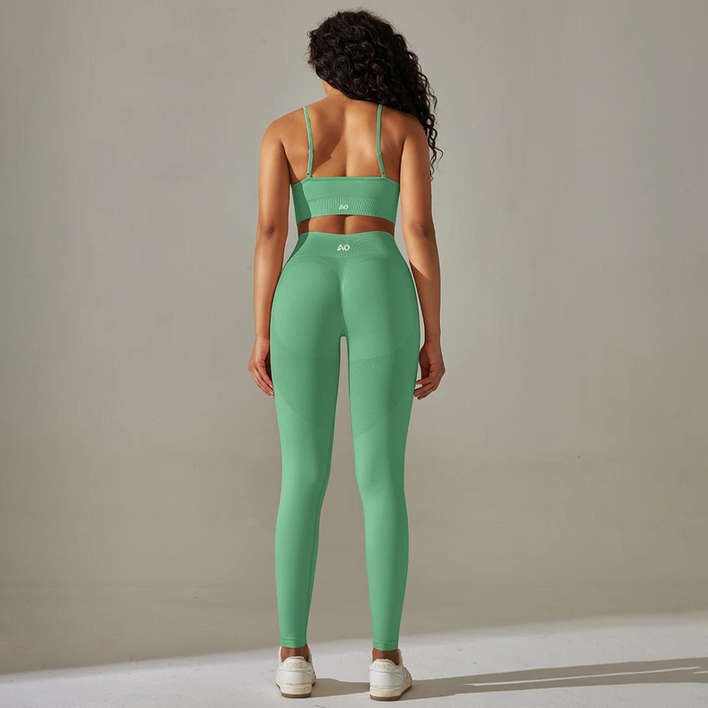 Mint Green Performance 2.0 Seamless Set