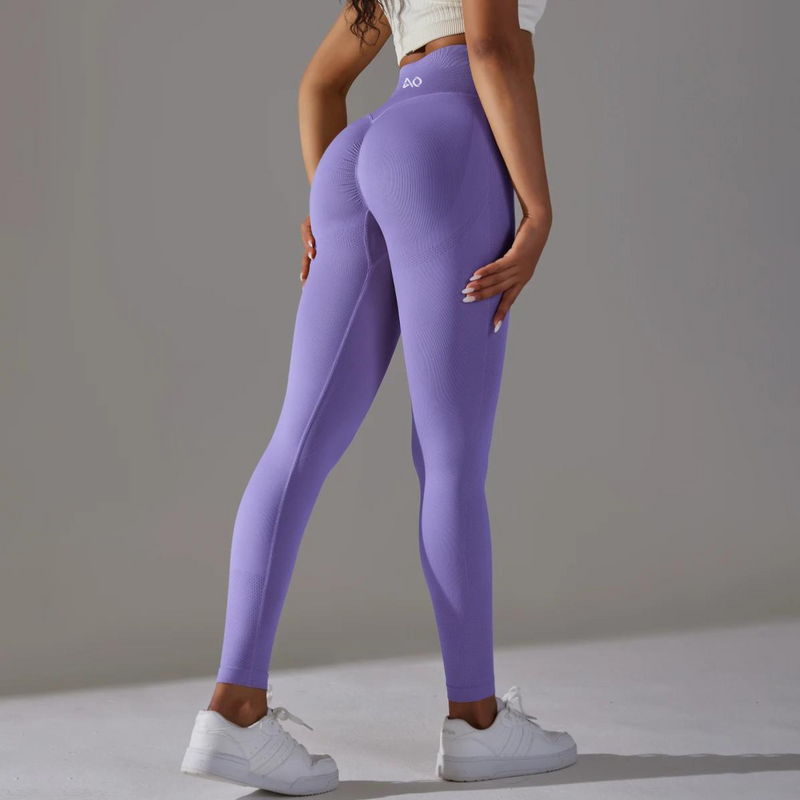 Light Purple Scrunch Leggings