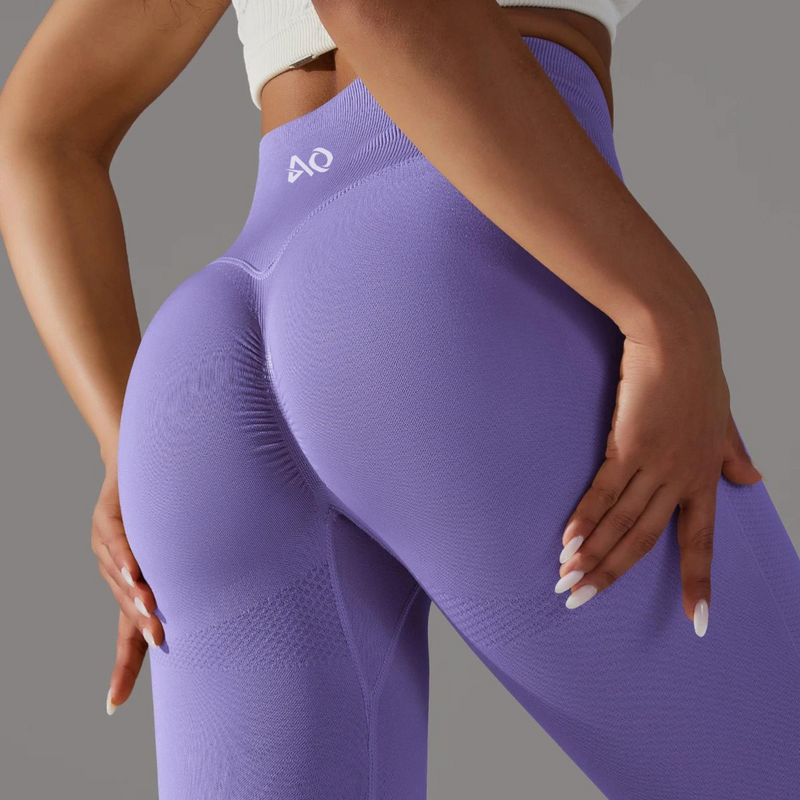 Light Purple Scrunch Leggings