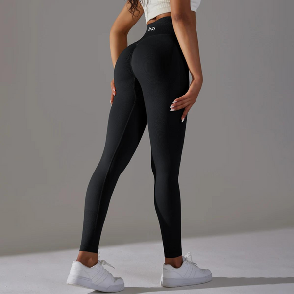 Black Scrunch Leggings