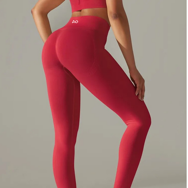 Red Wine Effortless Seamless Leggings