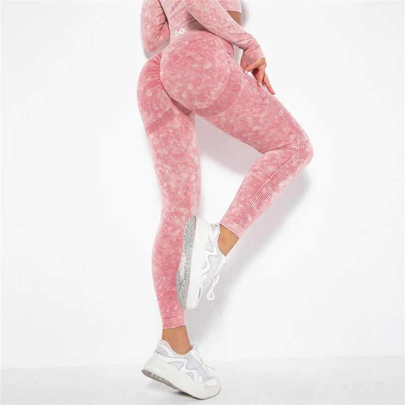 Blush Pink Shape Leggings