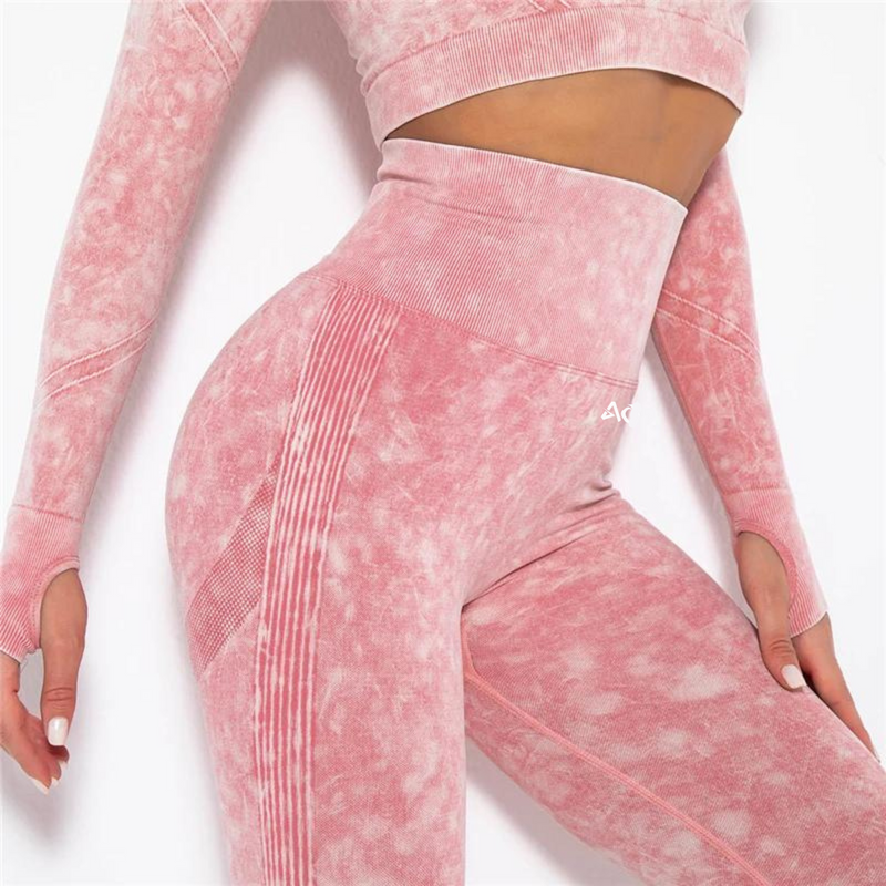 Blush Pink Shape Leggings