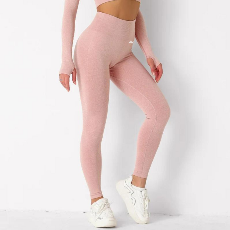 Powder Pink Comfort Leggings