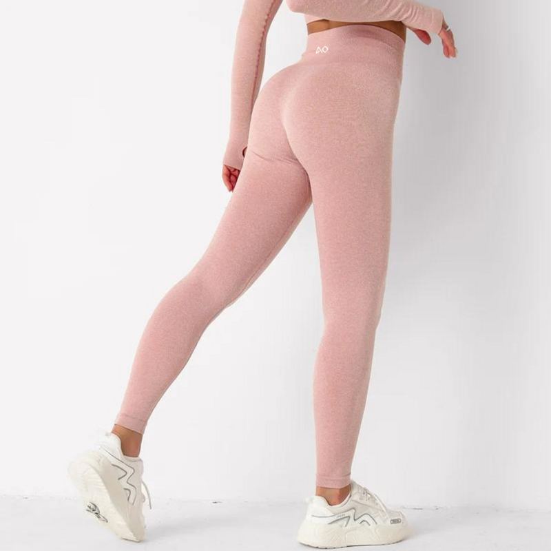 Powder Pink Comfort Leggings