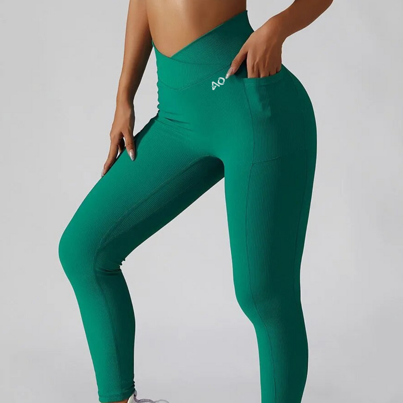 Marine Teal Supreme Seamless Leggings