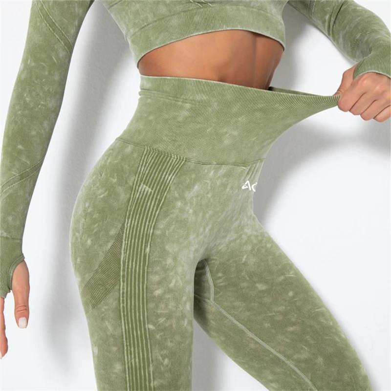 Army Green Shape Leggings