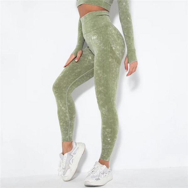 Army Green Shape Leggings