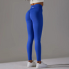 Sapphire Blue Scrunch Leggings