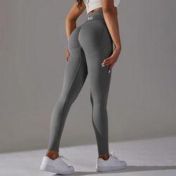 Dark Grey Scrunch Leggings