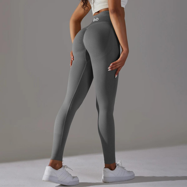 Dark Grey Scrunch Leggings