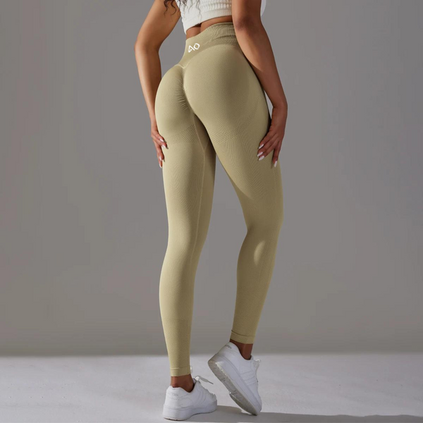 Khaki Scrunch Leggings