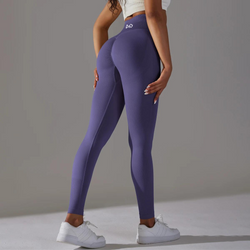 Purple Scrunch Legging