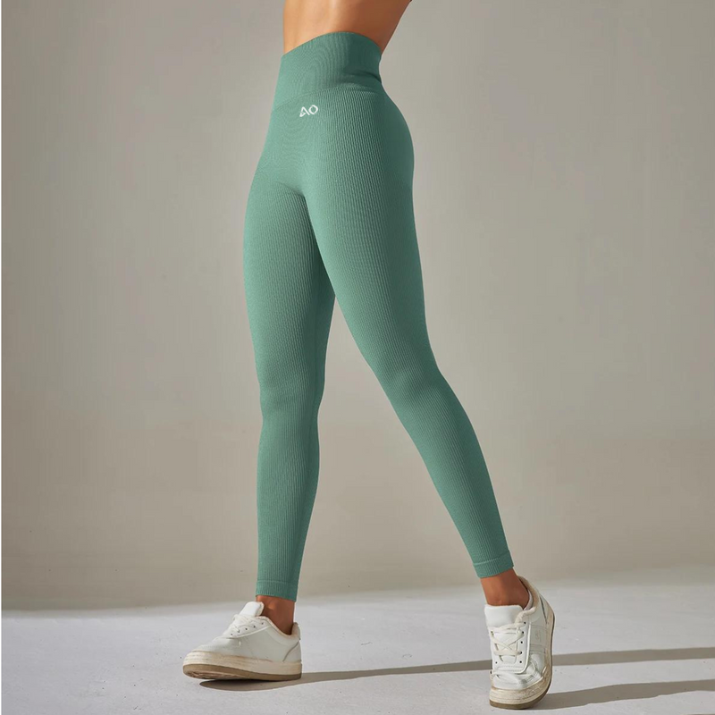 Deep Green Compression Leggings