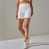 White Effortless 2.0 Seamless Shorts