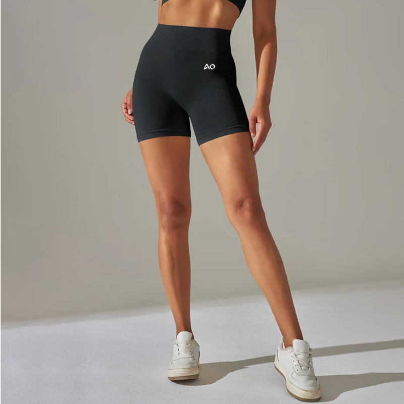 Black Effortless 2.0 Seamless Shorts